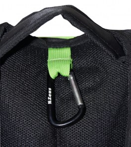 Рюкзак Zeus SWIM Чорний/Світло-зелений